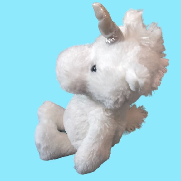 Cuddly Friends Unicorn White Plush Stuffed Animal Super Soft Aurora World - Picture 2 of 12